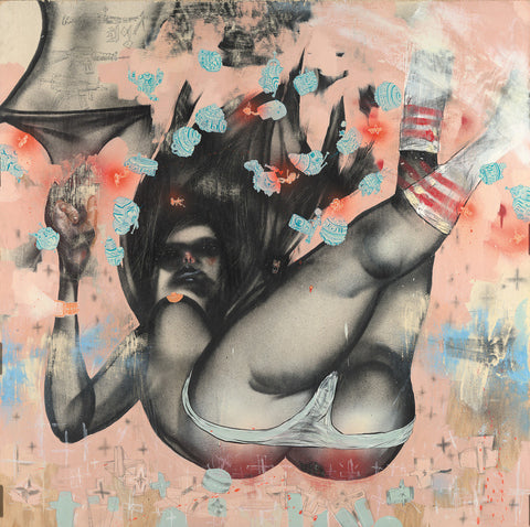 David Choe - "Falling For Grace" 1st Edition - 2008
