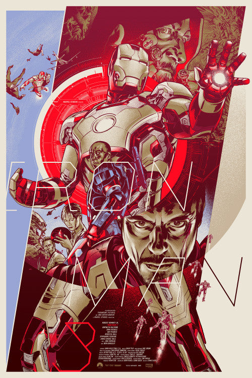 Martin Ansin - "Iron Man 3" Variant - 2013