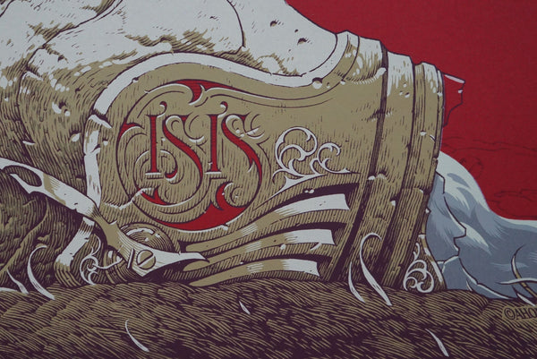 Aaron Horkey - "Isis Minneapolis" Red Edition - 2007