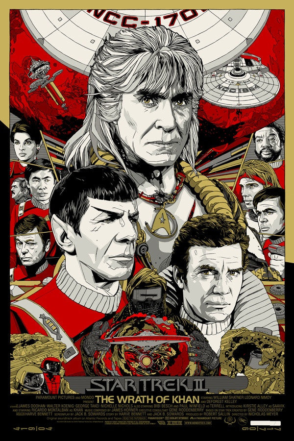 Tyler Stout - "Star Trek II: The Wrath of Khan" 1st Edition - 2012