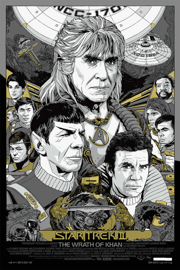 Tyler Stout - "Star Trek II: The Wrath of Khan" Variant - 2012