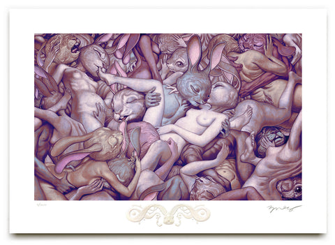 James Jean - "Lapins d'Amour" 1st Edition - 2017