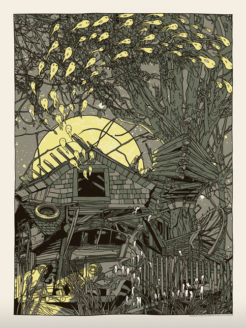 Tyler Stout - "Migration II: The Spawning" Cream Edition - 2008
