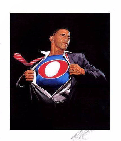 Alex Ross - "Obama Time for a Change" 1st Edition - 2008