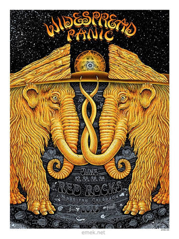 EMEK - "Widespread Panic Morrison" 1st Edition - 2013