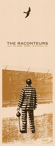 Rob Jones - "Raconteurs San Diego" 1st Edition - 2006