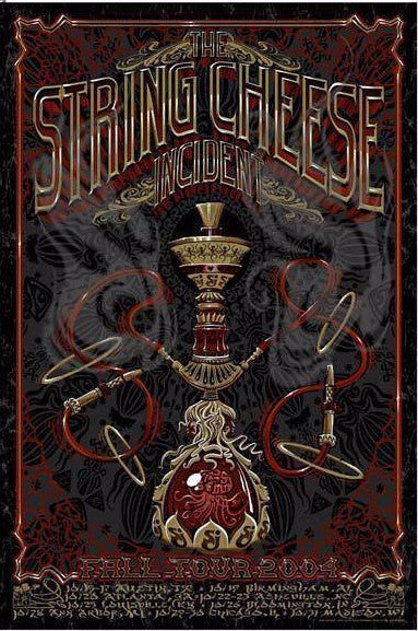 Jeff Wood - "String Cheese Incident Fall Tour" 1st Edition - 2004