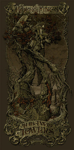 Aaron Horkey - "Lord of the Rings: The Two Towers" Variant Edition - 2013