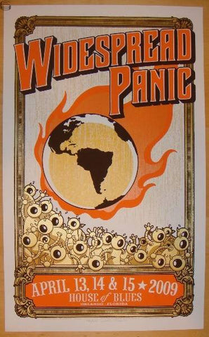 Mike King - "Widespread Panic Orlando" 1st Edition - 2009