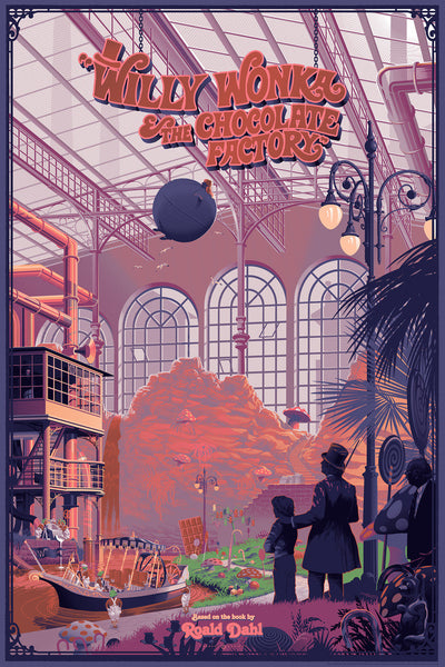 Laurent Durieux - "Willy Wonka & The Chocolate Factory" 1st Edition - 2016